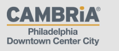 Logo for Cambria Hotel Philadelphia