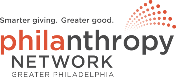 the philanthropy network greater philadelphia logo. text reads "smarter giving. greater good. philanthropy network greater philadelphia"