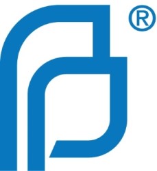 the Planned Parenthood logo. two blue-colored letter P's