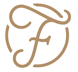 the logo, "F" for Feast Your Eyes